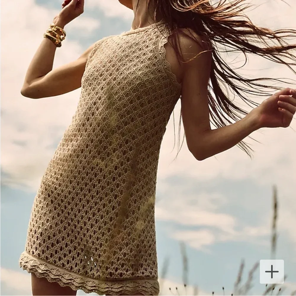 J crew Pointelle sleeveless sweater-dress